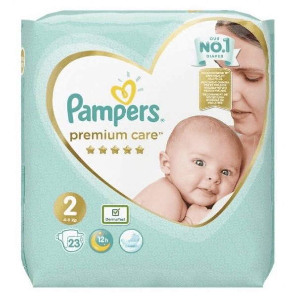 pampers premium care pieluchy jednorazowe rozmiar 1 newborn 88 szt