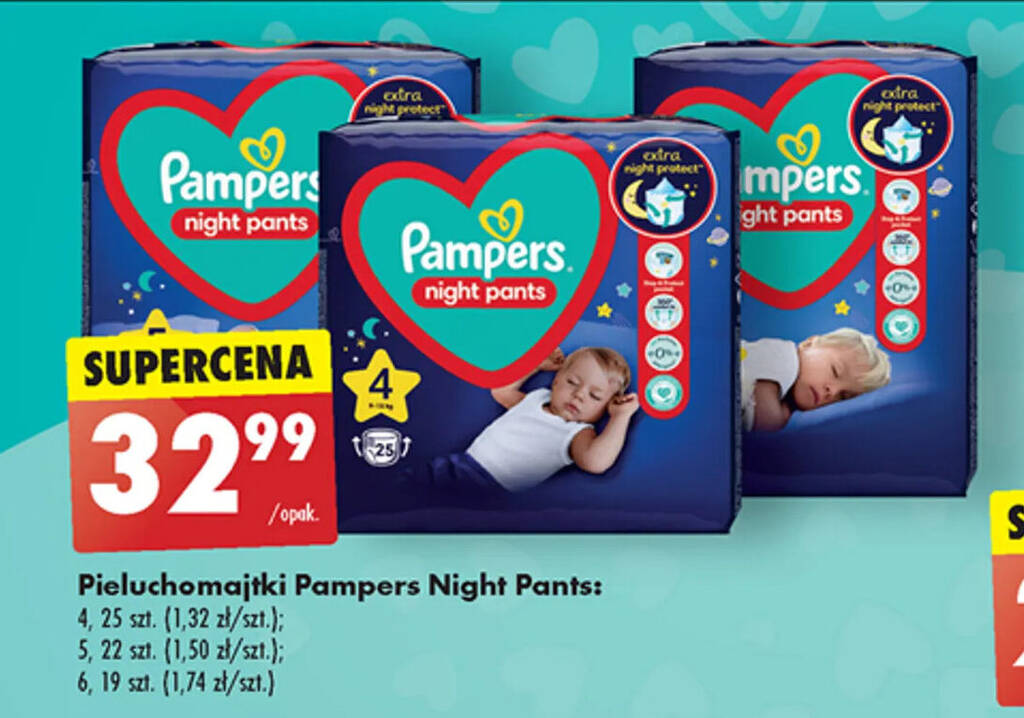 odpieluchowanie pampers do drzemki