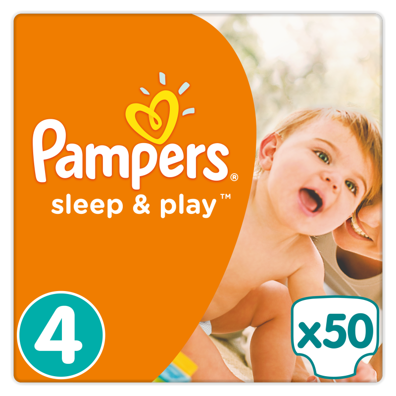 pampers sleep and play 4 50