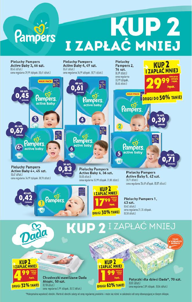 chusteczki pampers pachnące