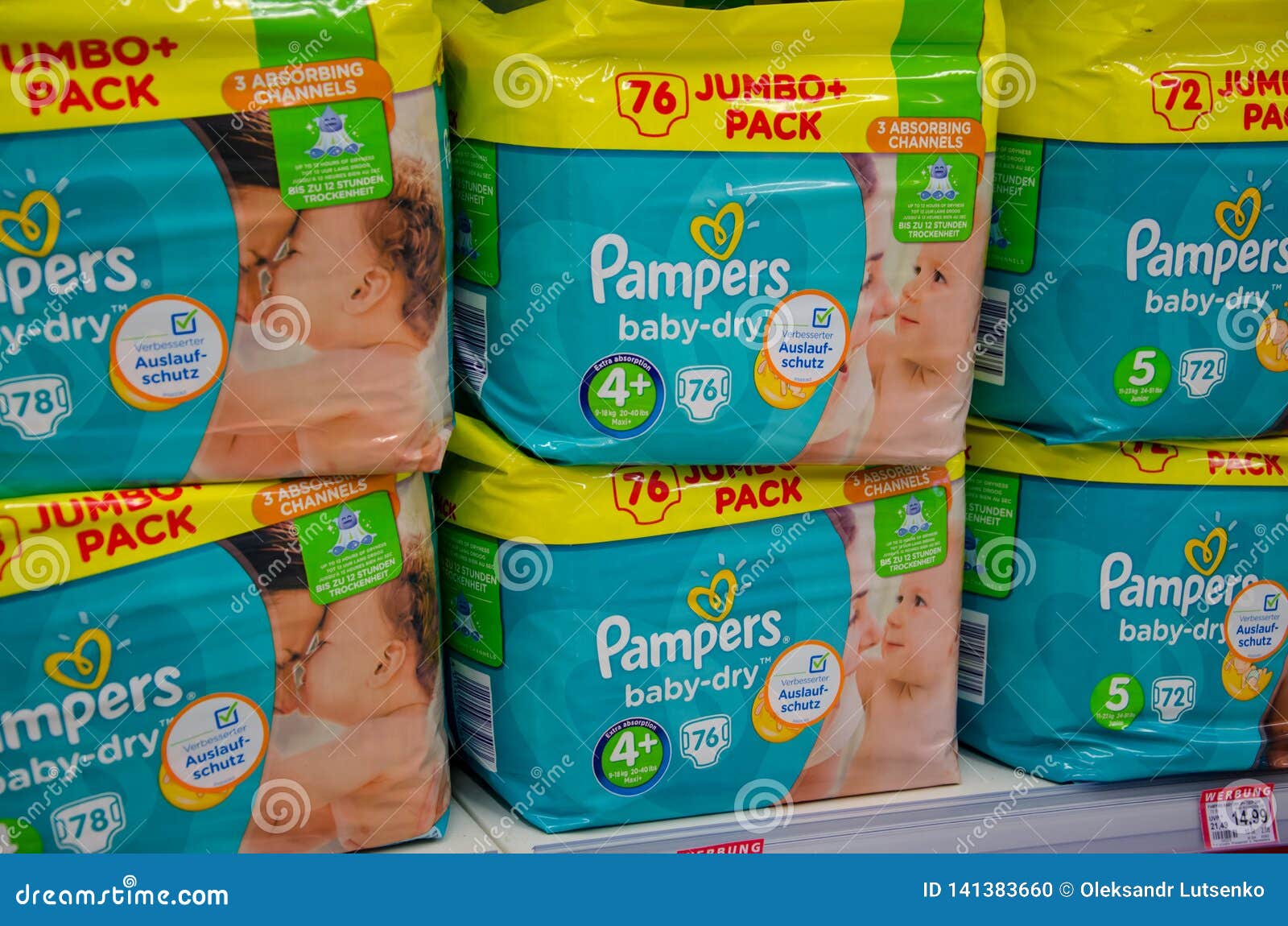 pampers seneitive skld