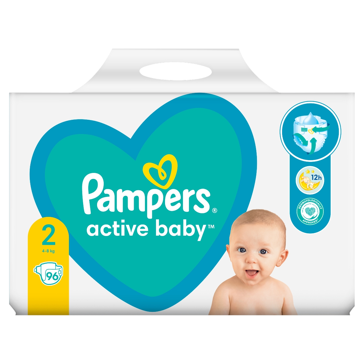 pampers active baby 3 208 szt