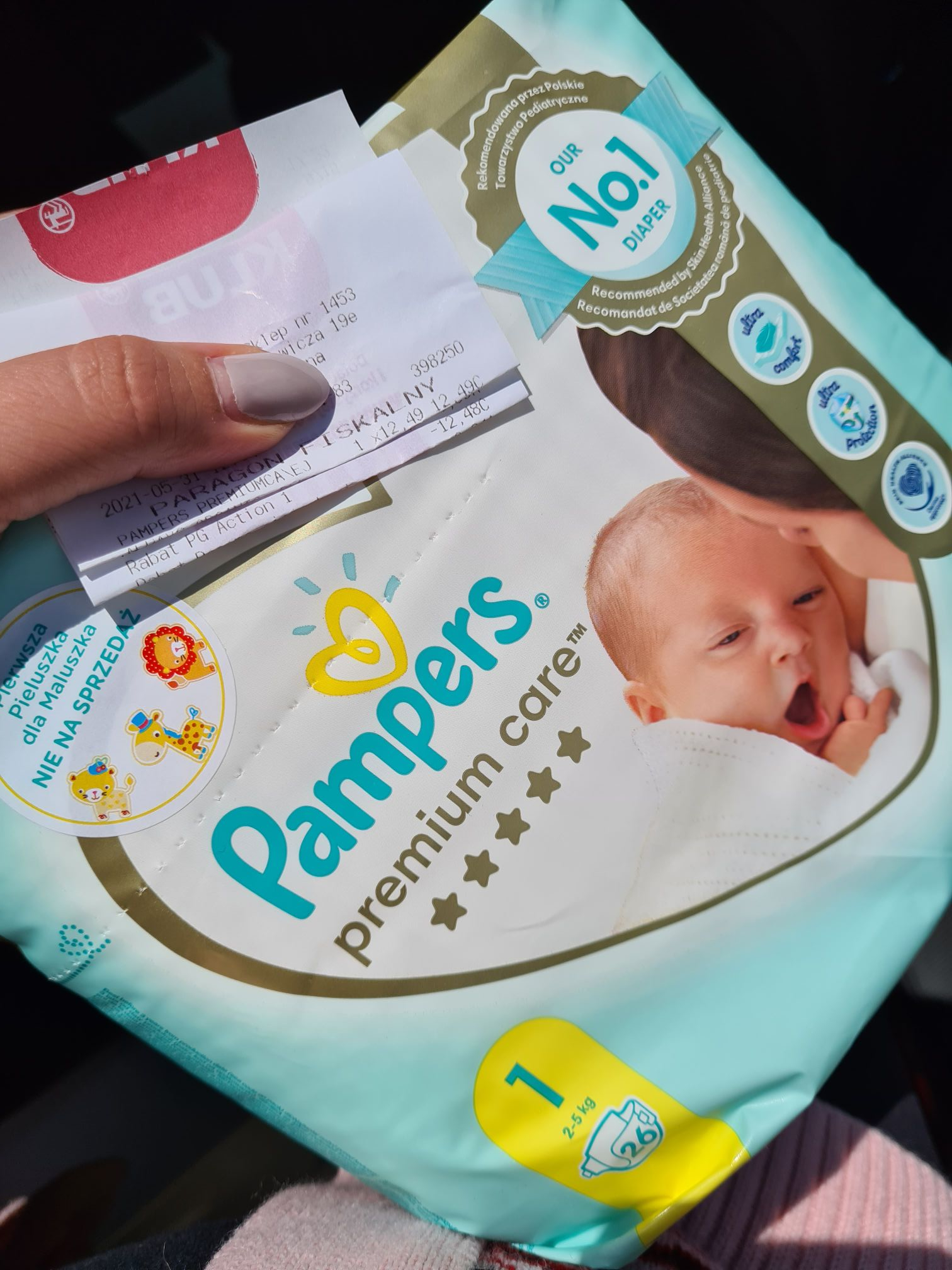 pamper comfort 1 newborn