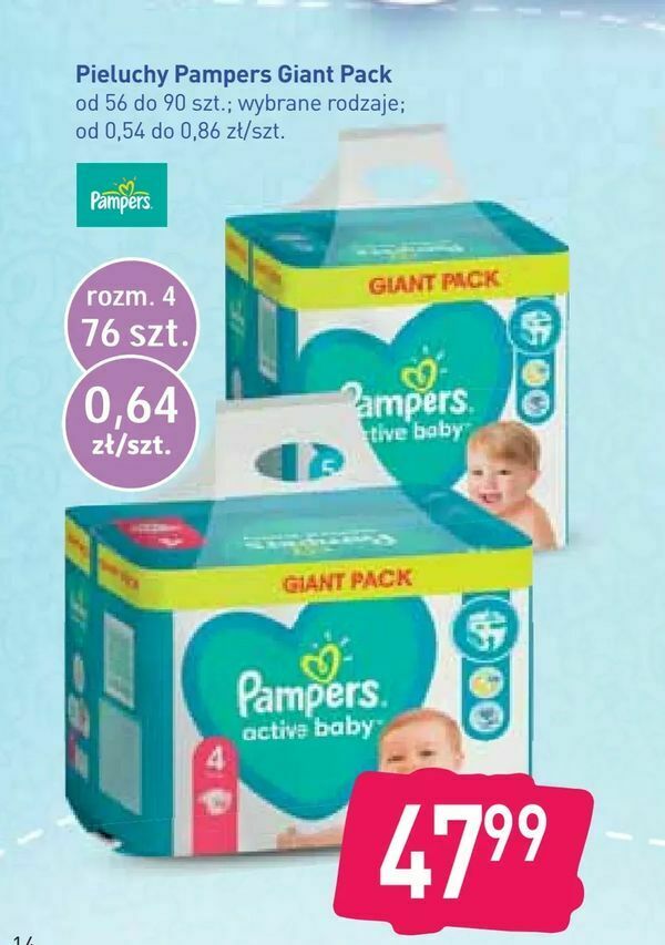 pampersy pampers tesco